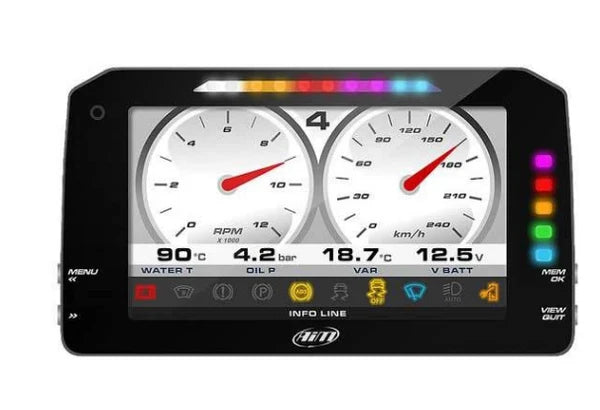 AIM XA5MXPSTRA020 MXP Strada with OBD harness CAN+K (ECU)