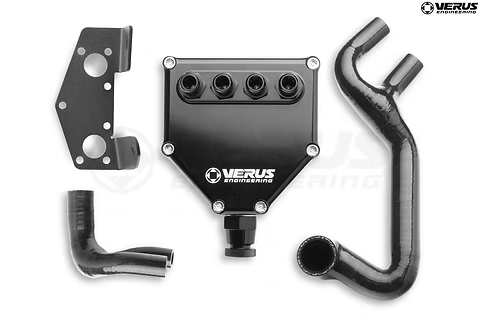 AIR OIL SEPARATOR (AOS) - MK5 TOYOTA SUPRA (BLACK)