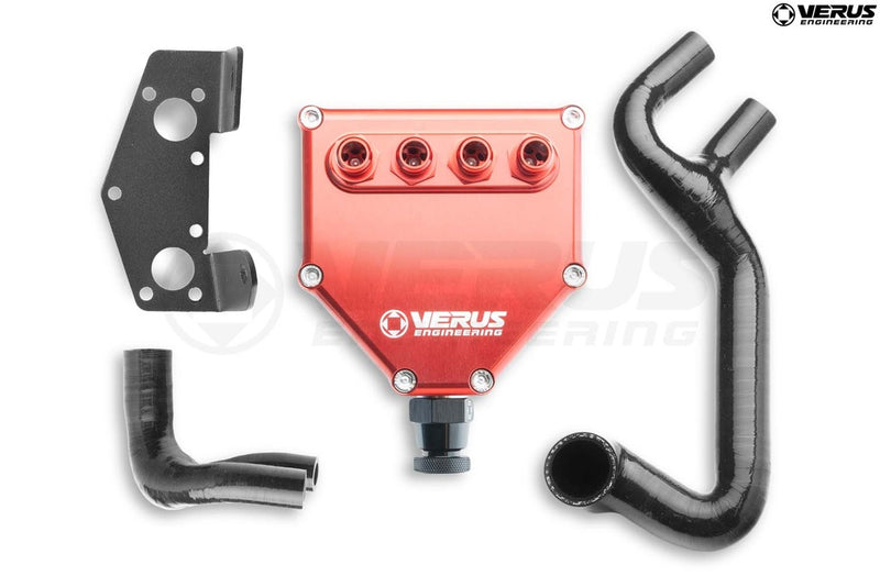 AIR OIL SEPARATOR (AOS) - MK5 TOYOTA SUPRA (RED)