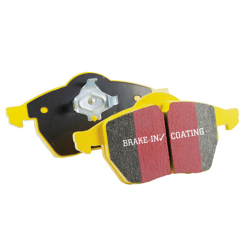 EBC Brakes DP42302R - Yellowstuff Street and Track Disc Brake Pad Set, 2-Wheel Set for BMW FRONT 348MM DISC 3 SERIES G20 2018
