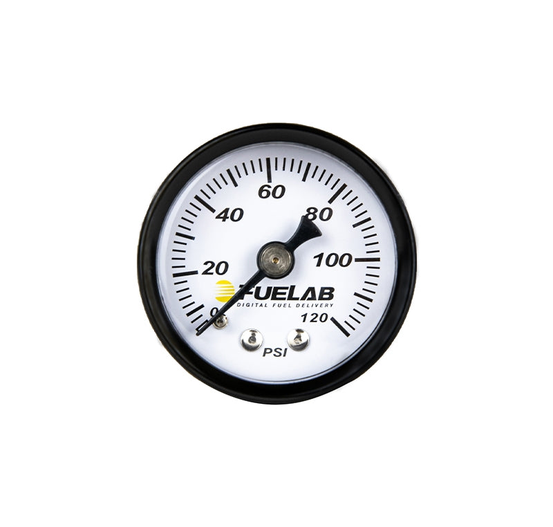 FUELAB 71501 FUELAB Fuel Pressure Gauge 0-120psi