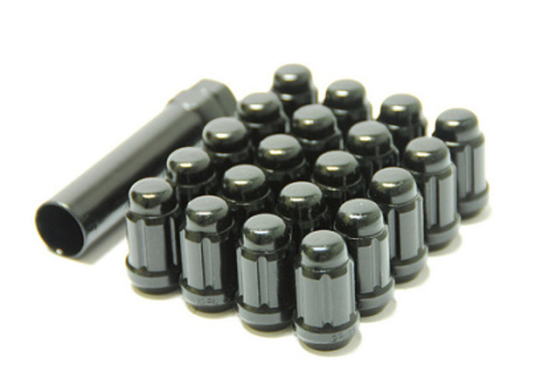 Muteki Lug Nuts 12x1.25 Closed End Black Chrome