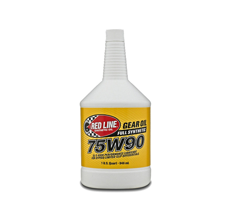 RED LINE OIL 57904 Gear Oil for Differentials 75W90 GL-5 0.95 L (1 qt)