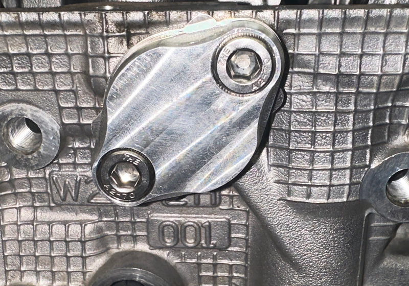 SP CNC EGR DELETE FOR SUBARU EJ25 ENGINE CHROME