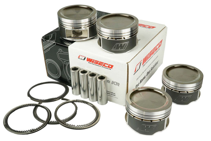 Forged pistons kit Wiseco K636M865 4 cyl, Mitsubishi Lancer Evolution EVO 10 4B11T 08+ Bore 3.405 (86.50mm) Size +0.5mm Compression Ratio 9.3:1