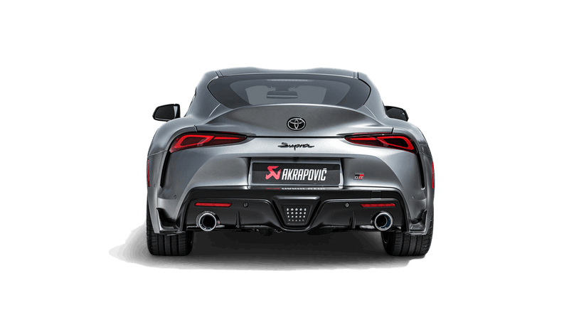 AKRAPOVIC S-TY/T/1H Slip-On Line (Titanium) TOYOTA GR Supra (A90) 2019-2019 ECE Type Approval