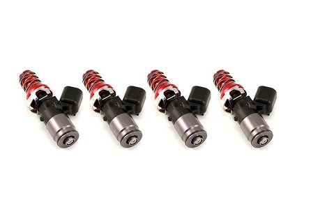 INJECTOR DYNAMICS 1300.48.11.WRX.4 Injectors set ID1300x SUBARU WRX 02-11/STi 07-11/Turbo 2.0L/2.5L. bottom adapters 11mm (red)
