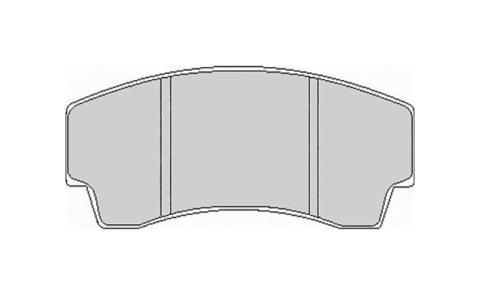 FERODO FRP219C Brake pads AP 5100 / SUBARU IMPREZA Gr N rear