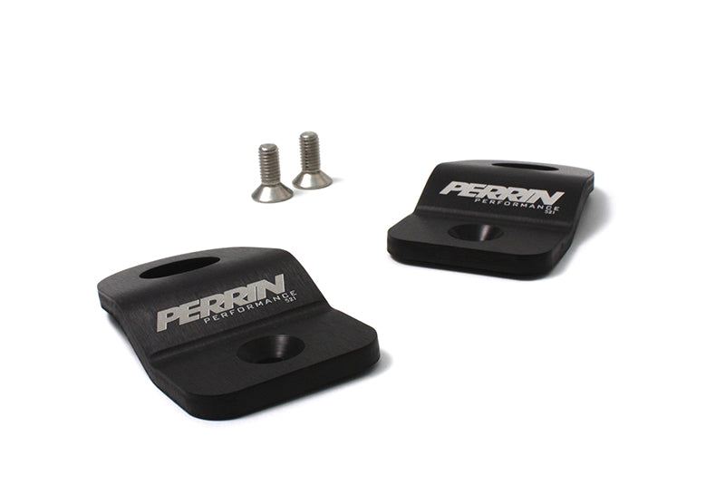 PERRIN PSP-ENG-521BK Radiator Stay Kit for 2002-14 Surabu Impreza WRX/STI