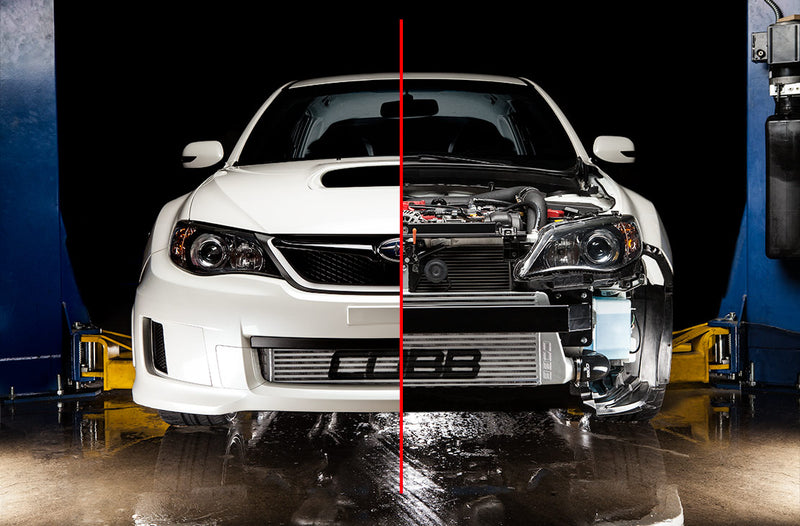 COBB 724502-SL FRONT MOUNT INTERCOOLER CORE SILVER SUBARU STI/WRX 2008-2014