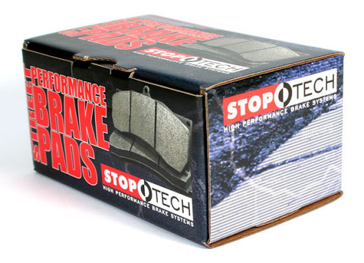 STOPTECH 309.10010 Brake Pads Sport with Shims for SUBARU STI, MITSUBISHI EVO, MEGANE RS