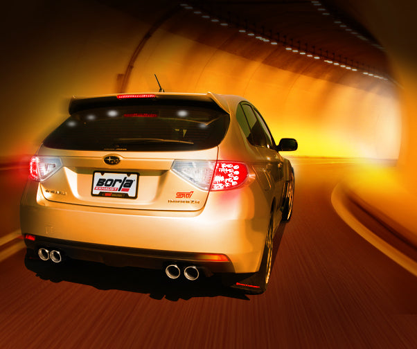BORLA 140312 Cat Back Exhaust System IMP WRX STI 08- 09 2.5L