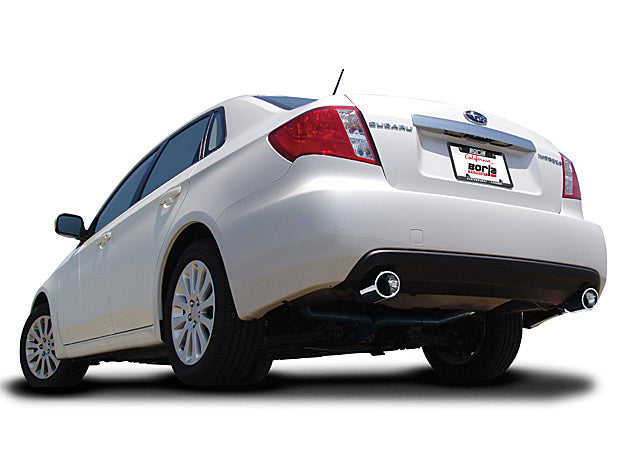 BORLA 140324 Cat Back Exhaust System IMP SEDAN 09 2.5l AT / MT AWD