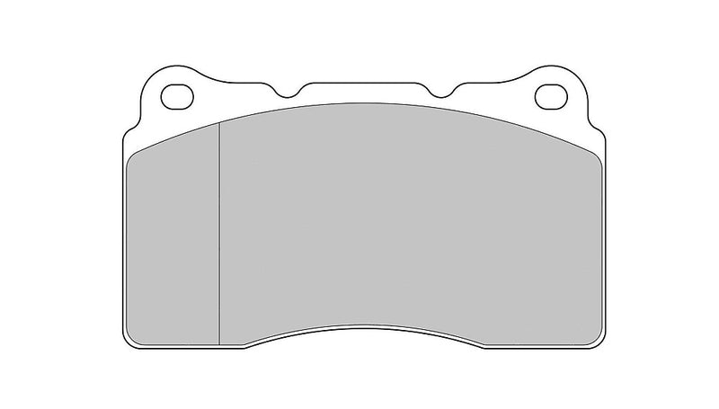 FERODO FCP1334R Front brake pads DS3000  SUBARU IMPREZA STI, MITSUBISHI EVO, ASTRA J OPC