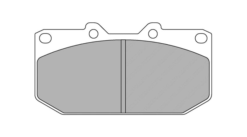FERODO FCP986R DS3000 Brake pads front SUBARU WRX / NISSAN S14/Z32/R32/R33