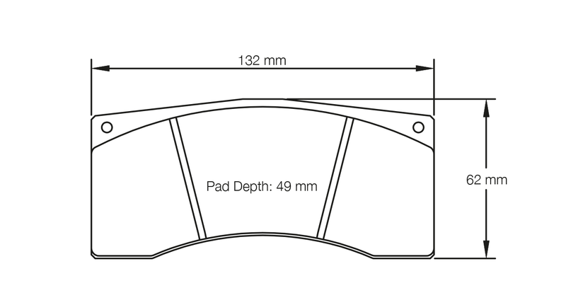 PAGID 1595-RST3 Front brake pads RST3 TOYOTA GT86 2.0 GT R3 Rally / Citroën C3 R5
