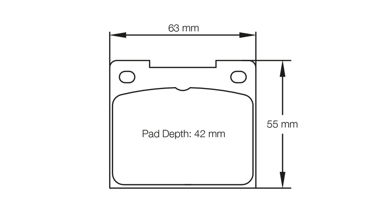 PAGID 3102-RSL29 Rear brake pads RSL29 AUDI RS3 LMS TCR [race car] / TOYOTA GT86 2.0 GT R3 Rally / Alcon R type D42