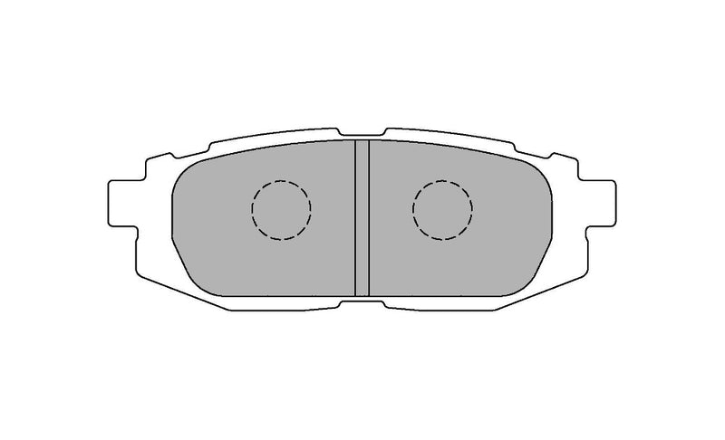 FERODO FCP4187H DS2500 Brake pads (rear) for SUBARU BRZ, TOYOTA 86
