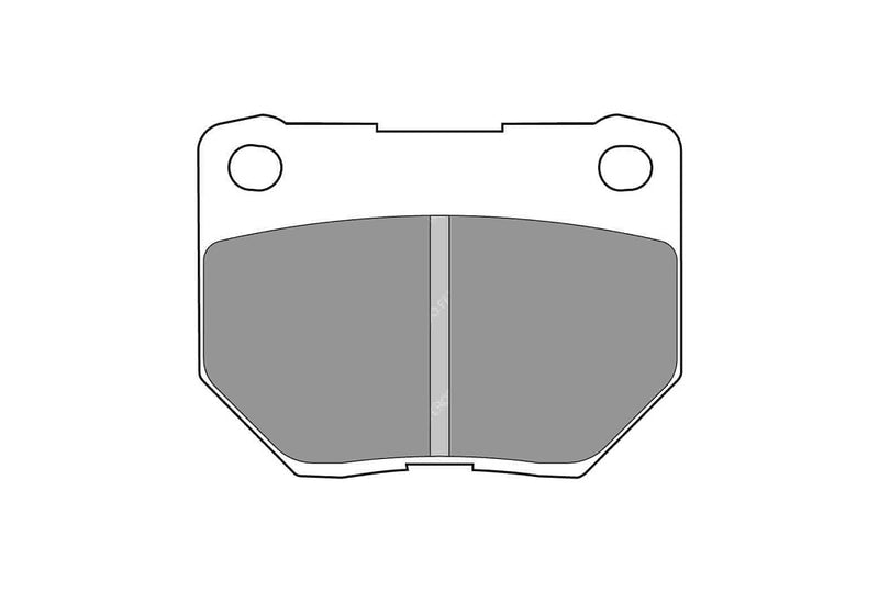 FERODO FCP1372R DS3000 Brake pads rear SUBARU IMPREZA WRX