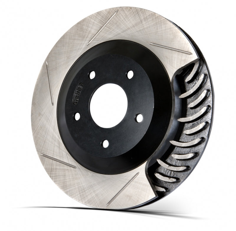 STOPTECH 82.874.6D00.51 BBK 1PC ROTOR, FRONT SLOTTED 380X35/ST65 BLACK TOYOTA LAND CRUISER 2008+
