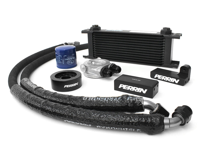 PERRIN PSP-OIL-100 Oil Cooler Kit for SUBARU 2002-14 WRX/2004-15 STI
