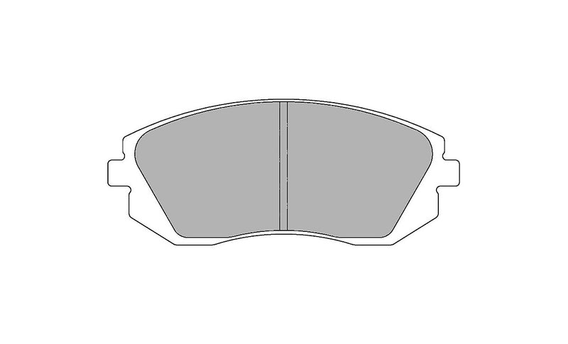 FERODO FCP1639H DS2500 Front brake pads SUBARU BRZ, TOYOTA 86