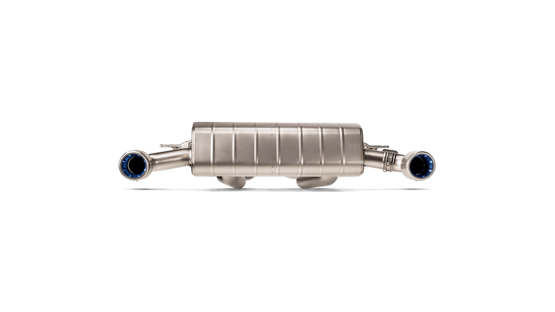 AKRAPOVIC S-TY/T/1H Slip-On Line (Titanium) TOYOTA GR Supra (A90) 2019-2019 ECE Type Approval