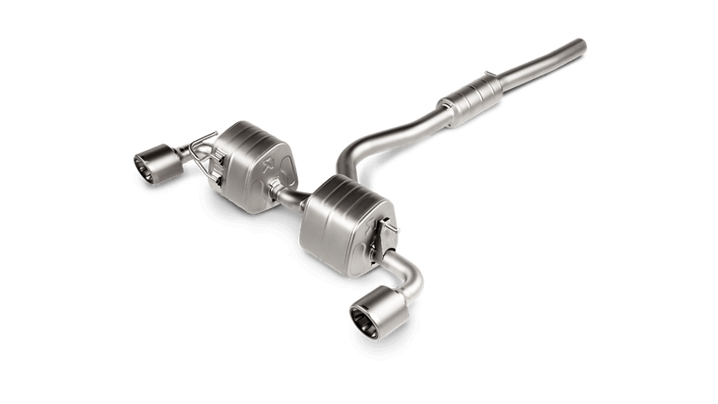 AKRAPOVIC S-TY/T/2 Slip-On Race Line (Titanium) TOYOTA GR YARIS 2020