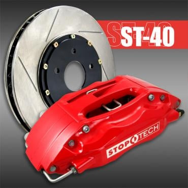 STOPTECH 83.869.4600.71 BBK 2PC ROTOR, FRONT SLOTTED 332X32/ST40 RED TOYOTA CAMRY '01