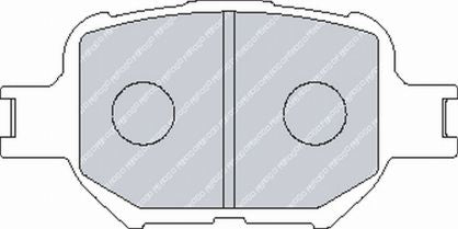FERODO FCP1528R DS3000 Brake pads