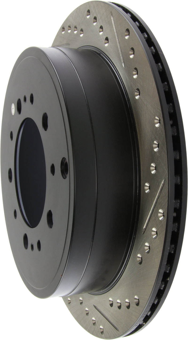 STOPTECH 127.44157R Rear Sport Drilled & Slotted Rotor Right LEXUS/TOYOTA Land Cruiser/LX570/Sequoia/Tundra 2007-2019