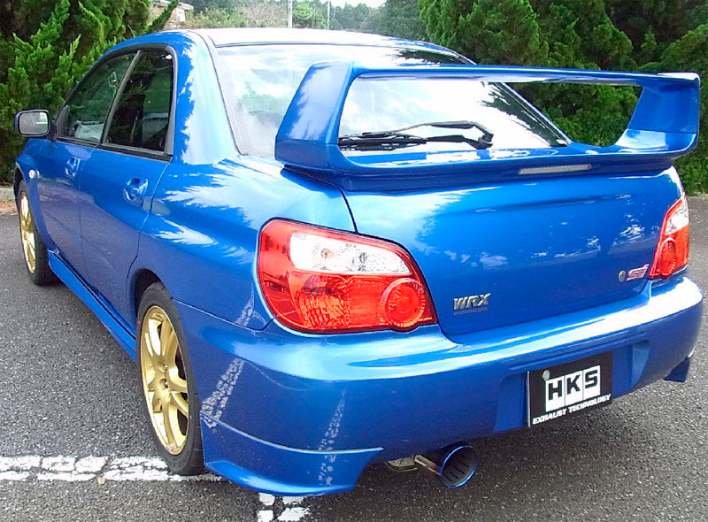 HKS 31029-AF002 Exhaust system Super Turbo Muffler SUBARU IMPREZA GDA/GDB