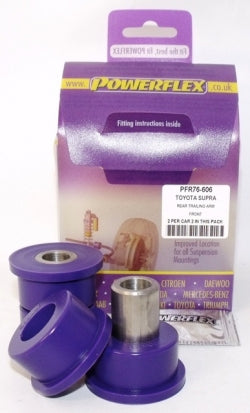 POWERFLEX PFR76-606 x2 Rear Trailing Arm front Bush TOYOTA Supra (1993 - 1998)
