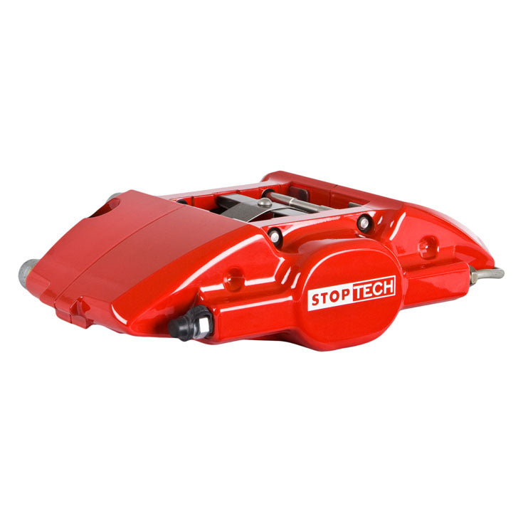 STOPTECH 83.842.002G.71 BBK 2PC ROTOR, REAR SLOTTED 345X28/ST22 RED SUBARU STi '08